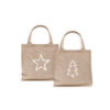 Mini Jute Shopper Stern Eulenschnitt